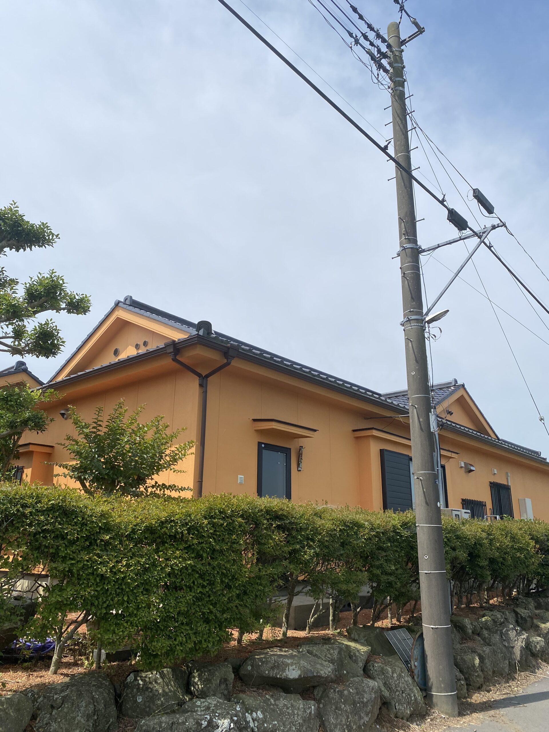 匝瑳市　外壁塗装　平屋